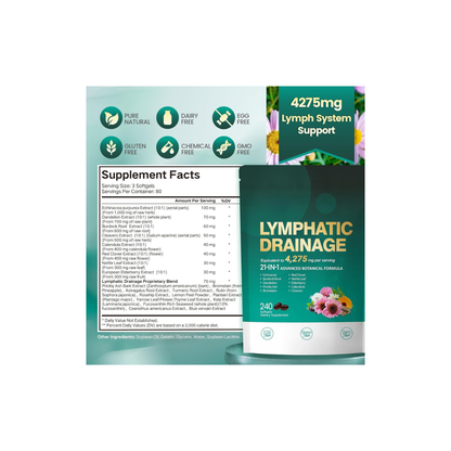 Lymphatic System Support Softgels